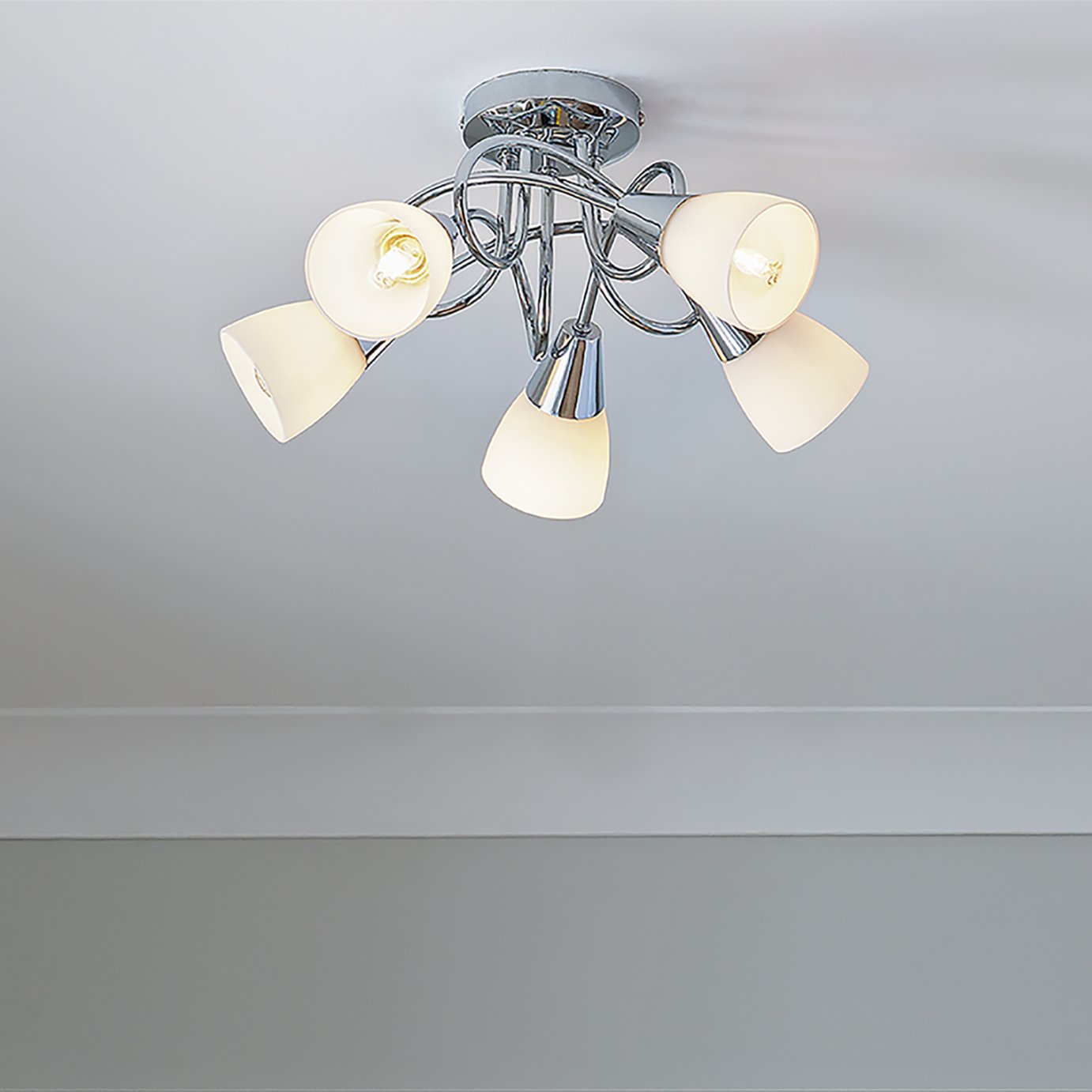 Argos Home Curico 5 Light Ceiling Light Review