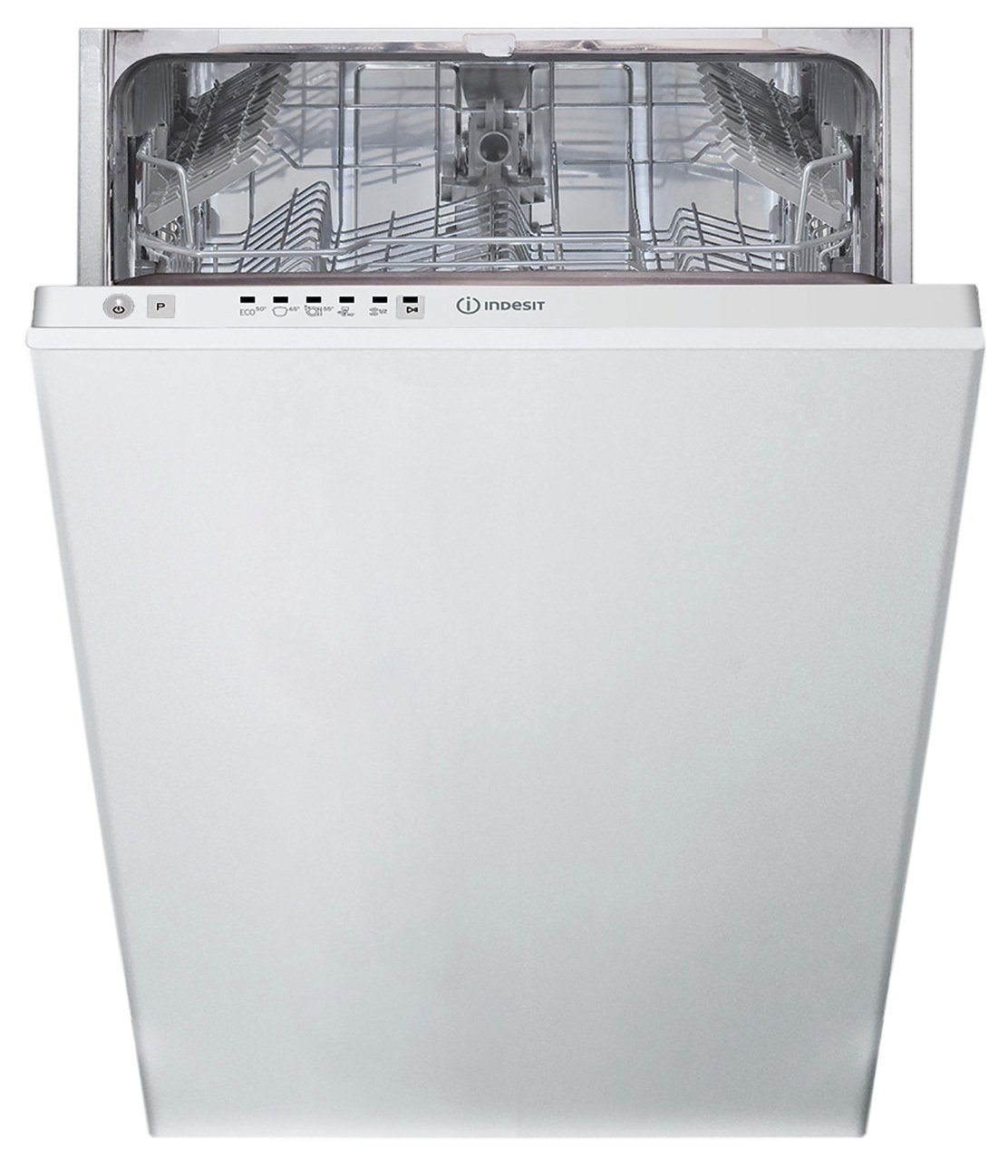 Indesit DSIE2B10UK Integrated Dishwasher - Stainless Steel