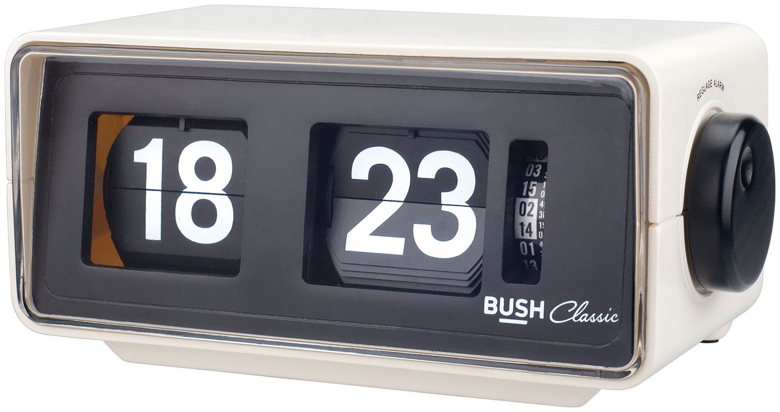 Bush Classic Flip Radio Alarm Clock Reviews