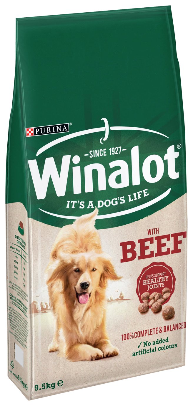 Winalot Adult Dry Dog Food Beef 9.5kg Reviews Updated September 2024
