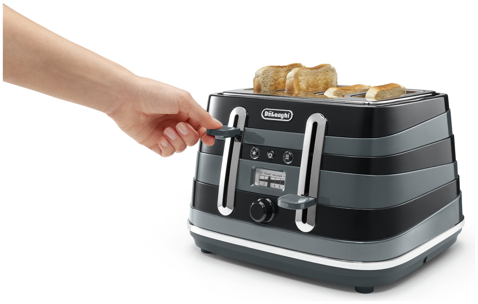 De'Longhi CTA4003B Avvolta 4 Slice Toaster Reviews