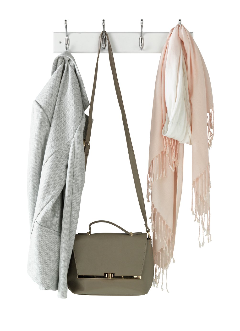 Argos Home 4 Double Chrome Coat Hooks Reviews