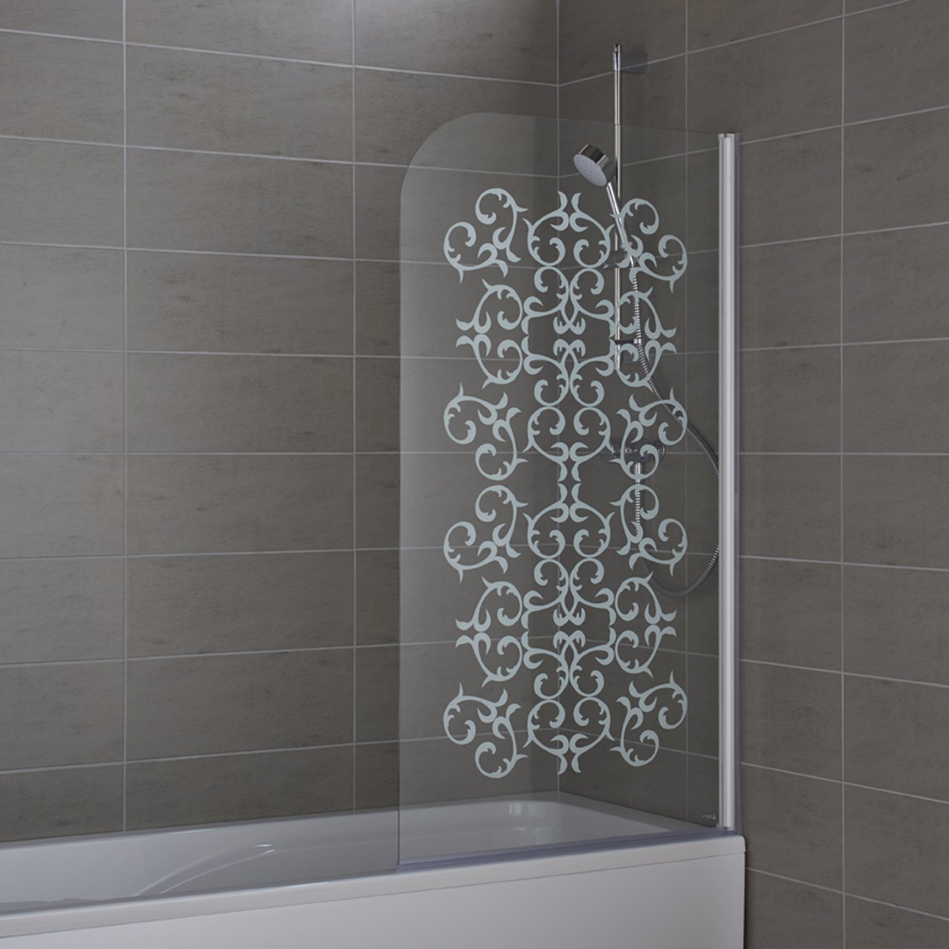 Aqualux Victorian Curved Bath Screen Reviews