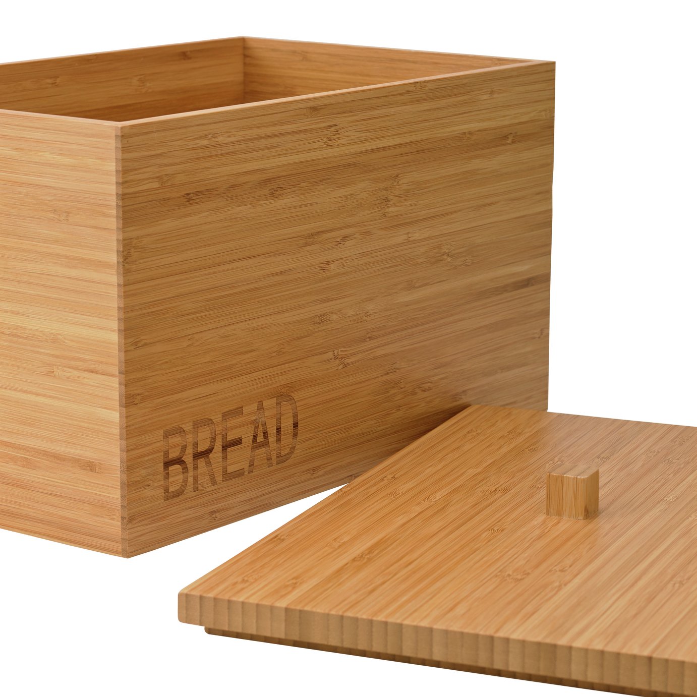 Argos Home Olsy Bamboo Bread Bin