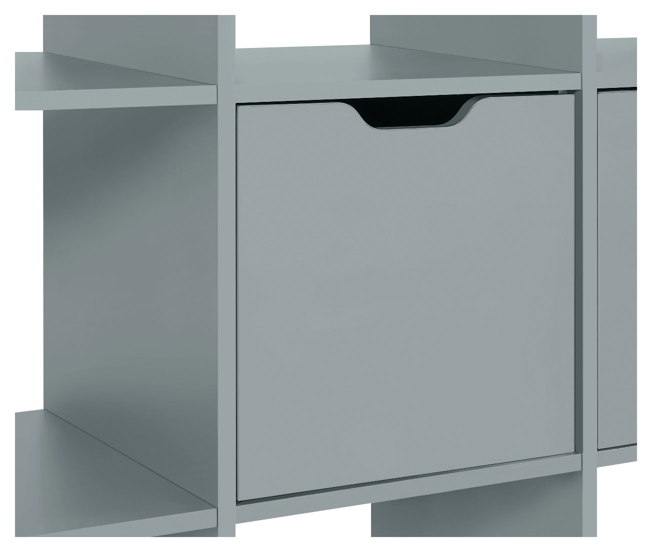 Habitat Squares Plus Door Fitting - Grey