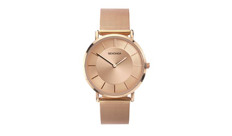 Argos ladies shop watches rose gold