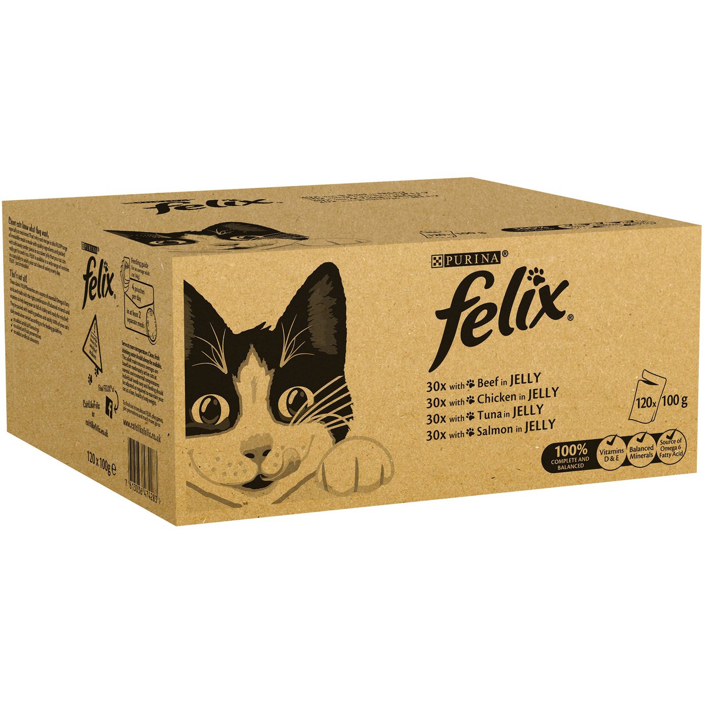 Felix Meat & Fish Cat Food 120 x 100g Review