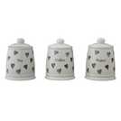 Argos grey tea store coffee sugar canisters