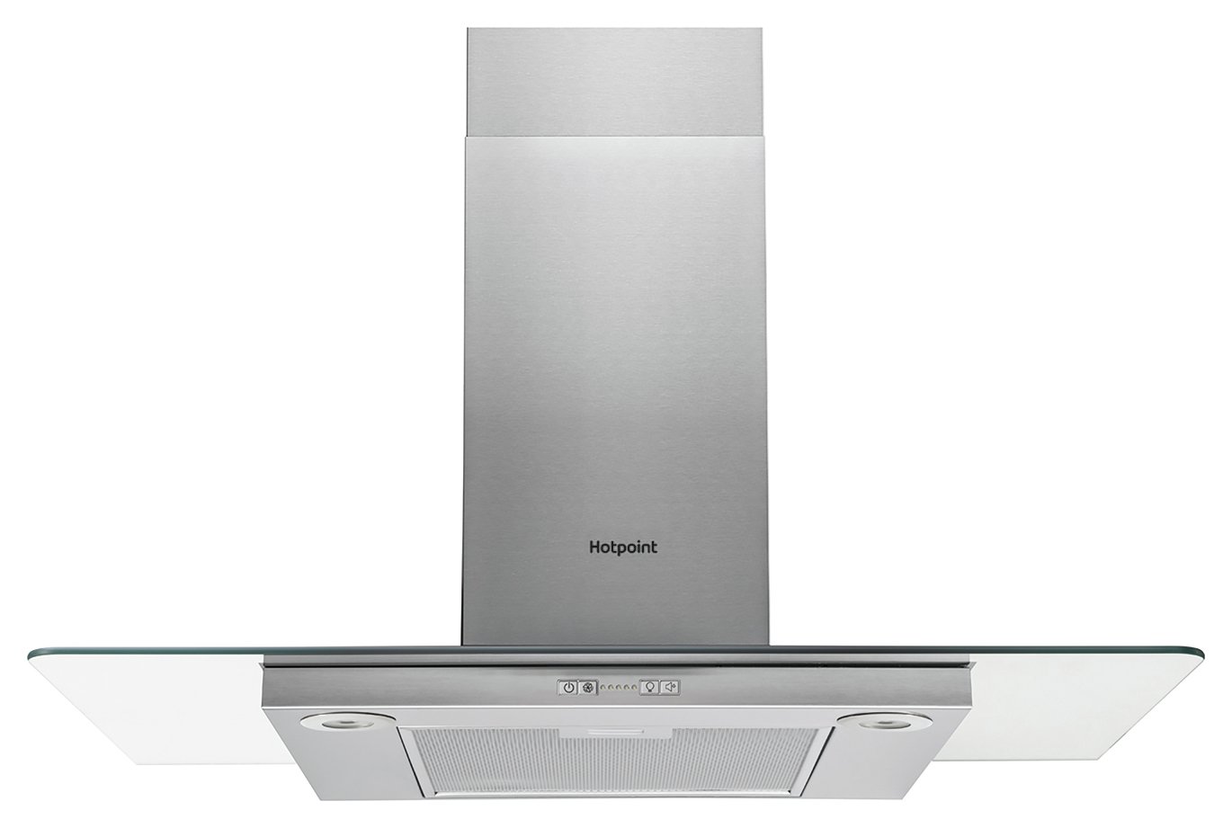 Hotpoint PHFG9.4FLMX 90cm Cooker Hood - Stainless Steel