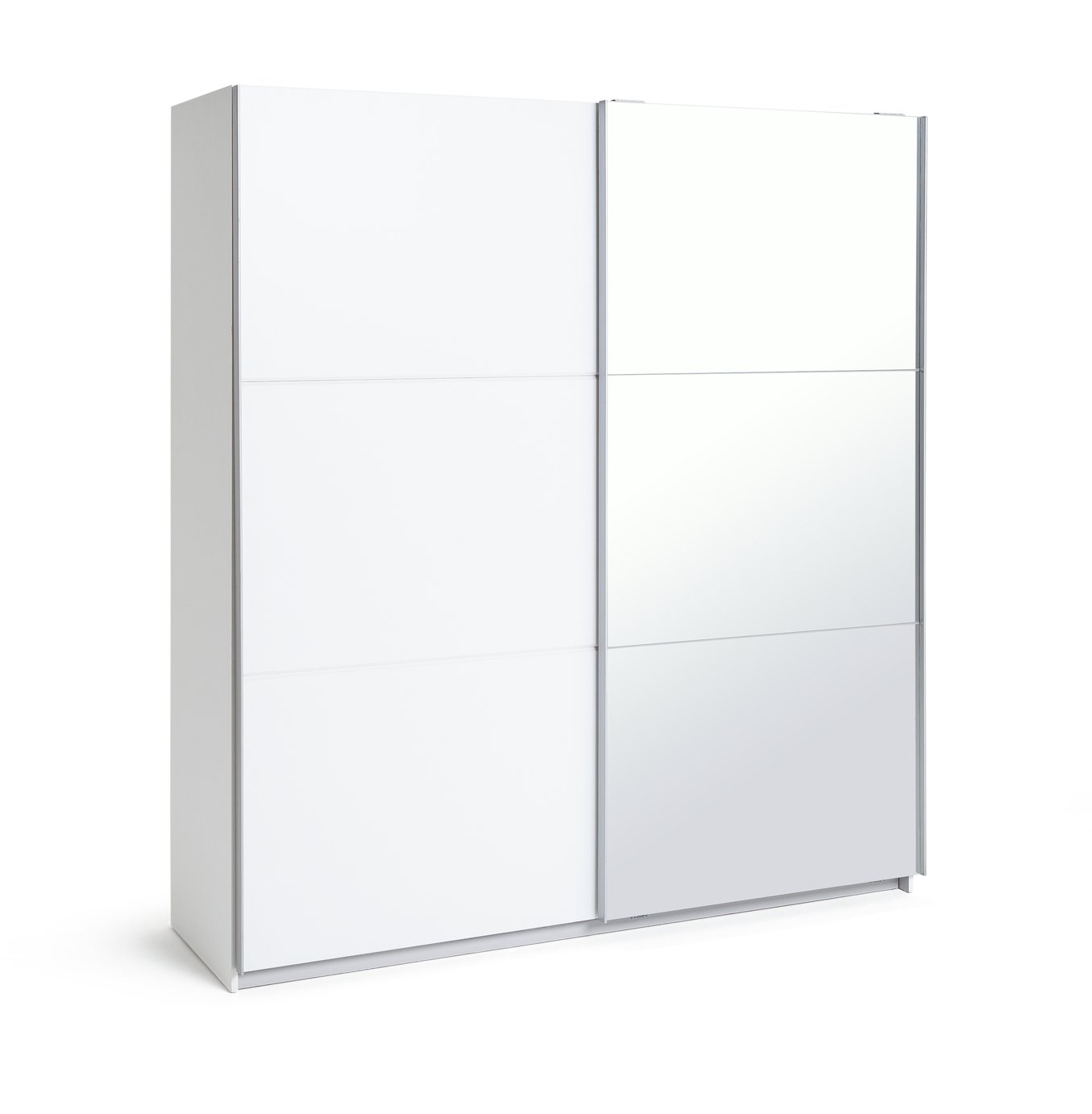 Argos Home Holsted Lrg White Gloss &Mirror Sliding Wardrobe Review