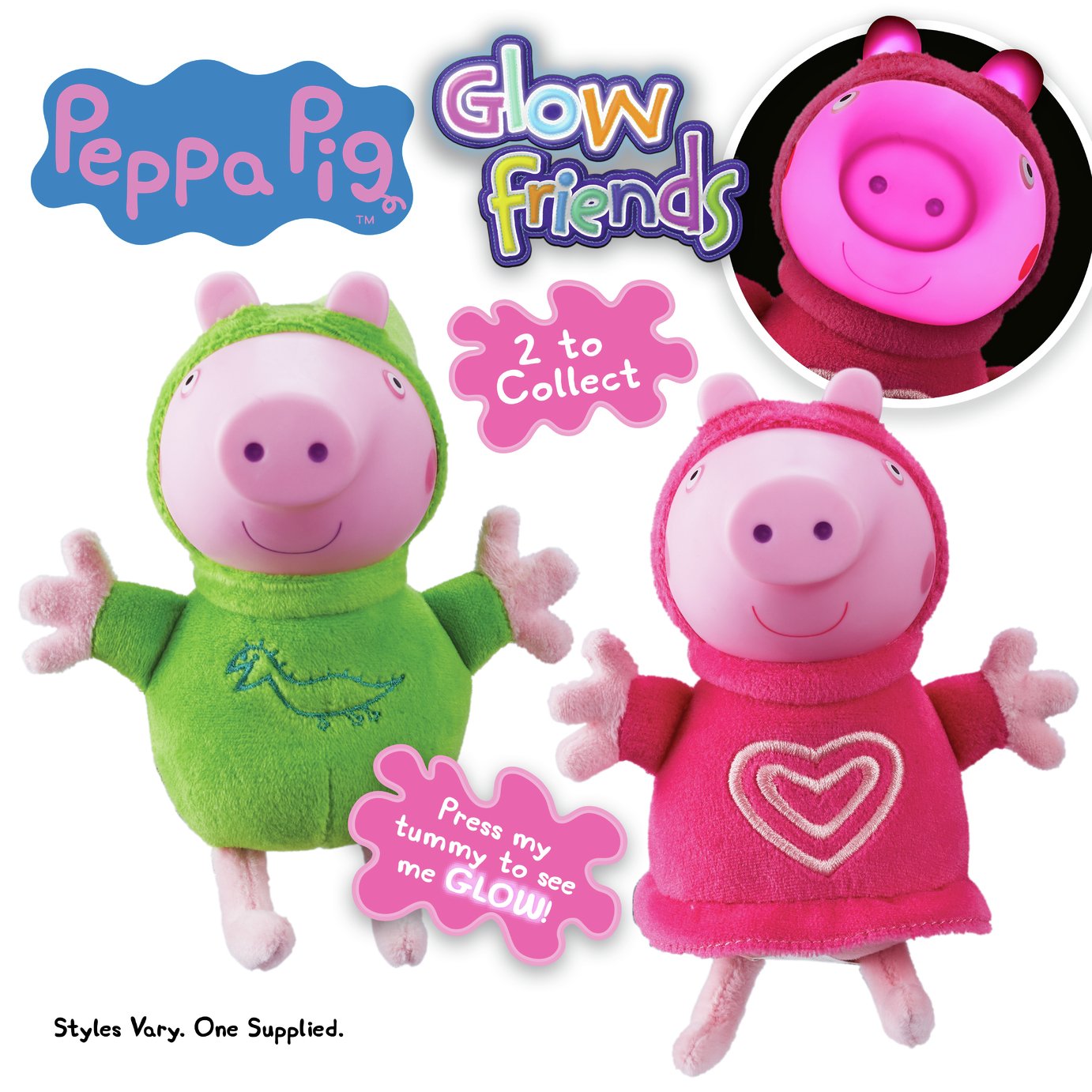 peppa pig glow friends argos