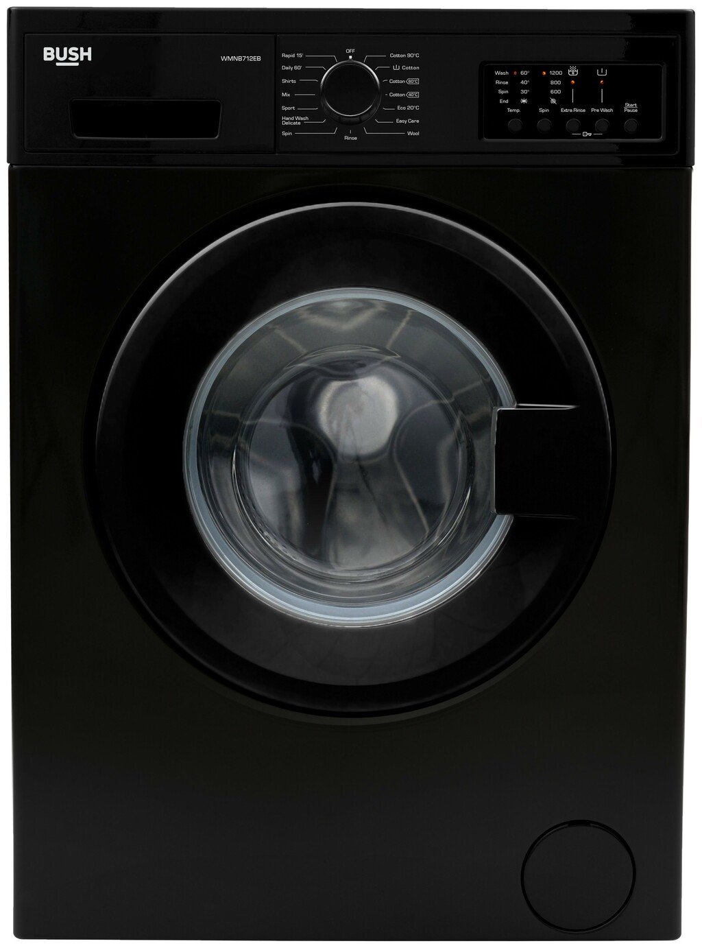 Bush WMNB712EB 7KG 1200 Spin Washing Machine review