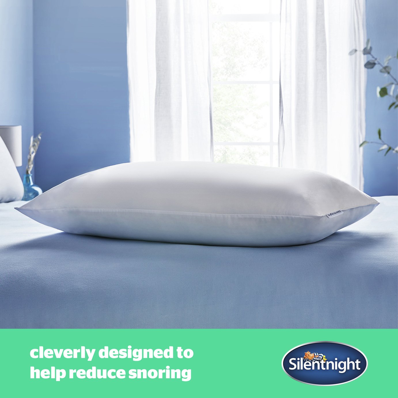 Silentnight AntiSnore Medium/ Soft Pillow Reviews Updated May 2023