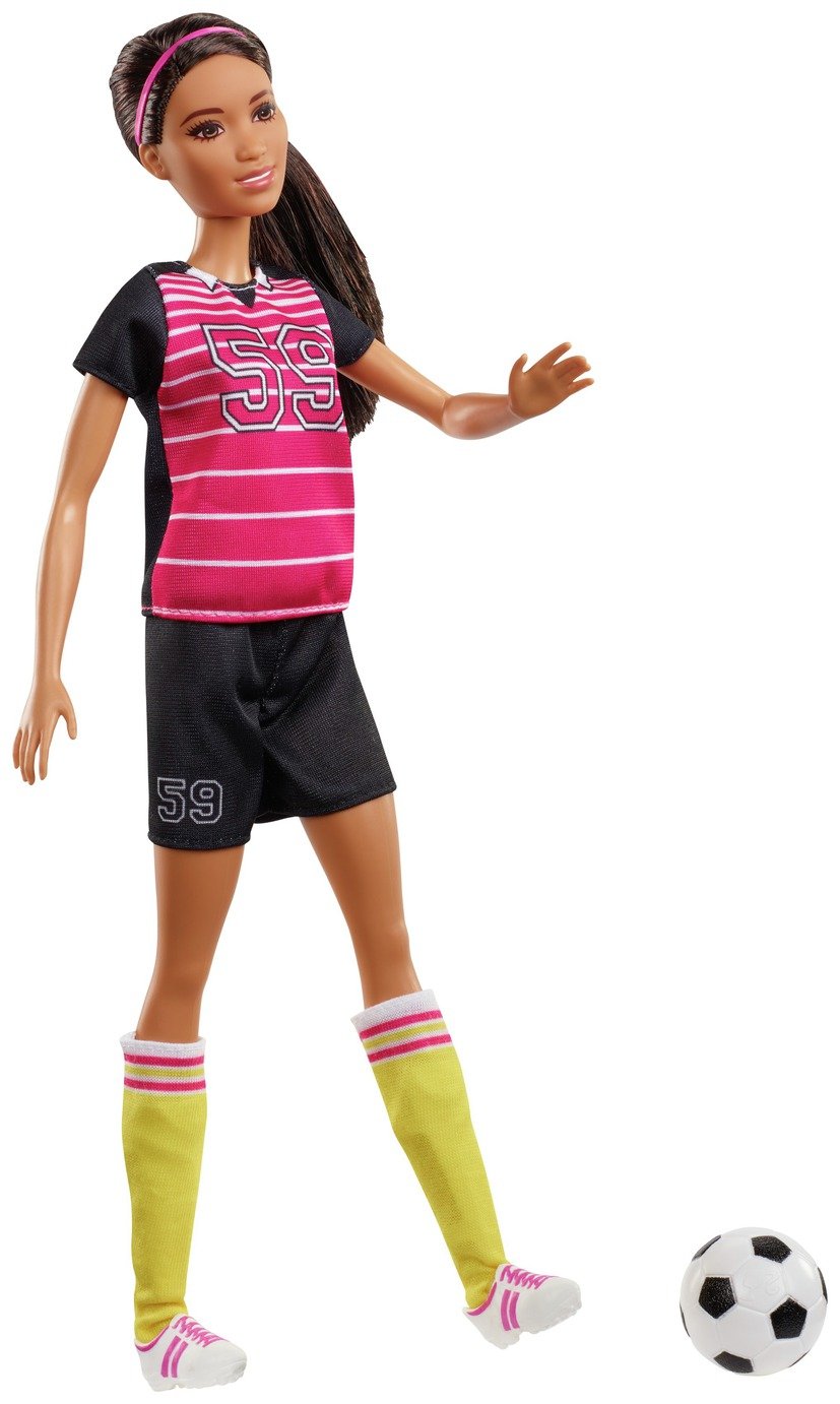 Barbie: I Can Be a Footballer (60th Career Doll) review