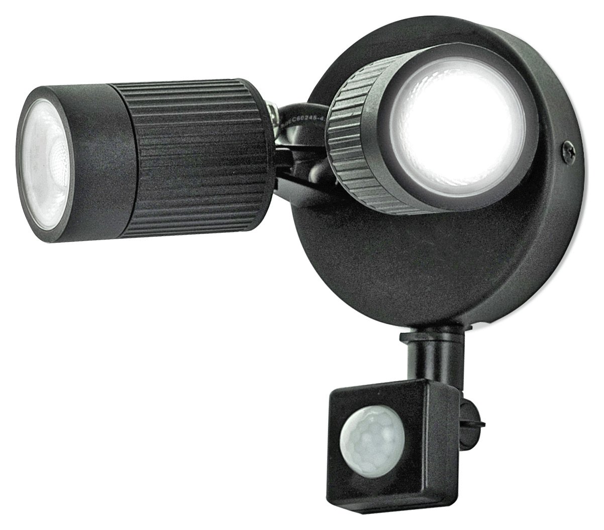 Luceco Twin Black PIR Spotlights Review