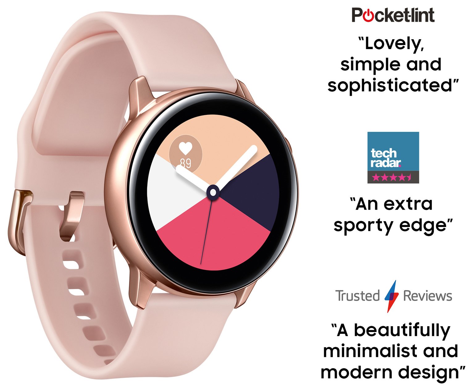 samsung active rose gold