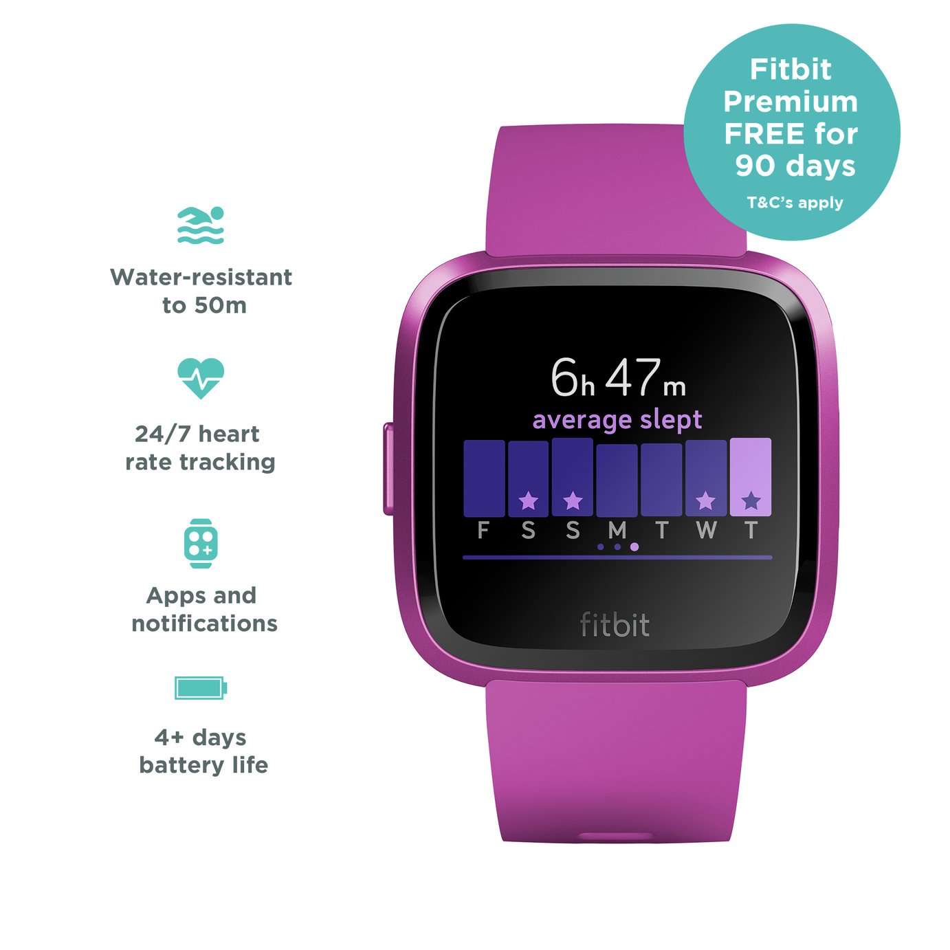 Fitbit Versa Lite Smart Watch Review