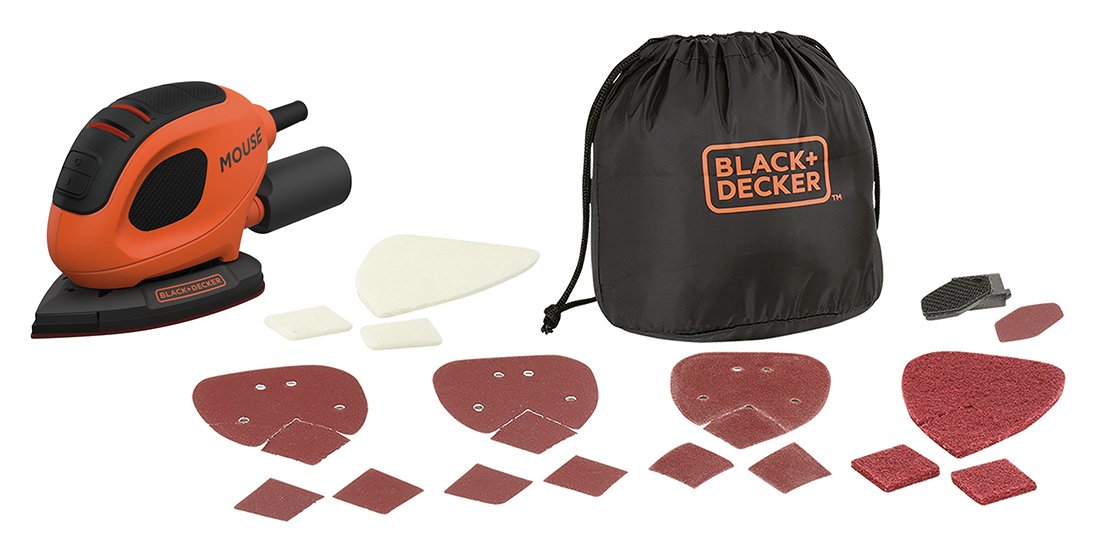 Black & Decker Mouse Sander with 10 Accessories Reviews