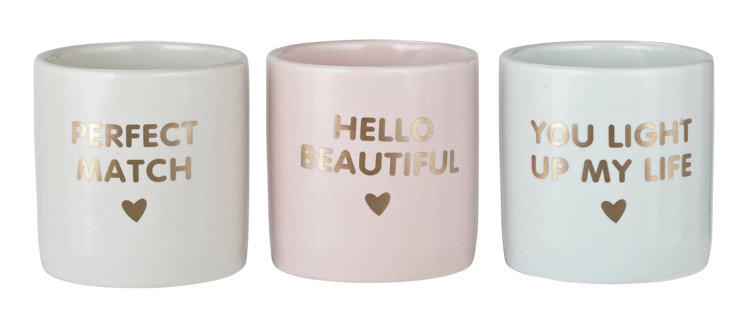 Argos Home Set of 3 Votive Candle Set review