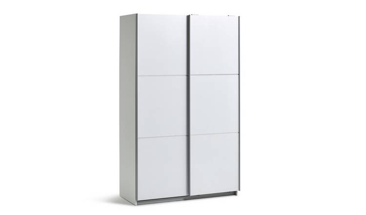 Habitat Holsted White Small Wardrobe