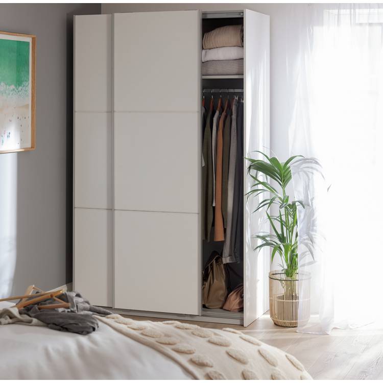 Habitat Holsted 120cm Sliding Wardrobe - White 0