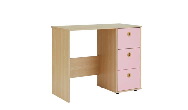 Buy Argos Home Camden 3 Drawer Desk Pink Kids Desks Argos