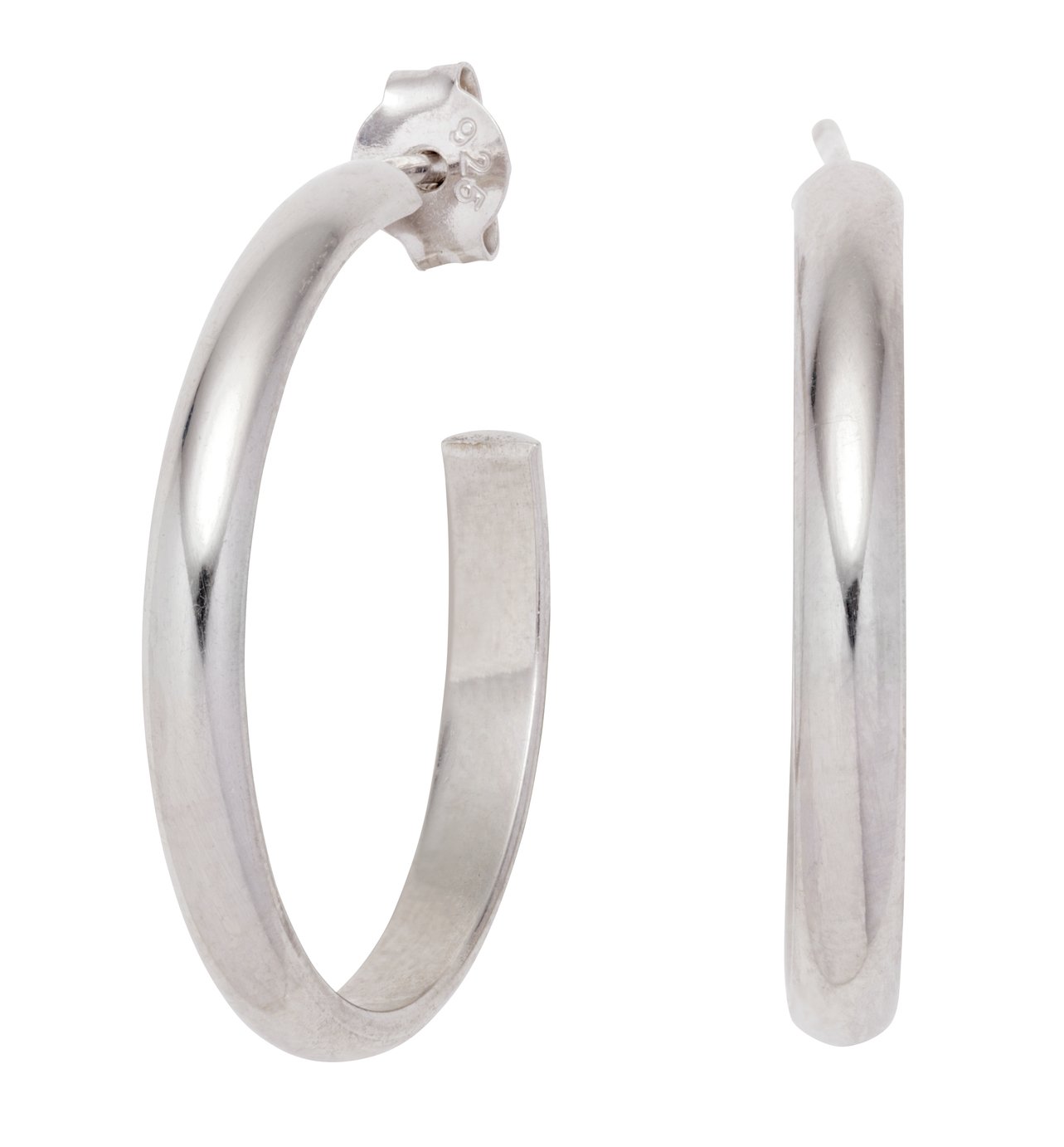 Revere Sterling Silver 24mm Hoop Earrings Review