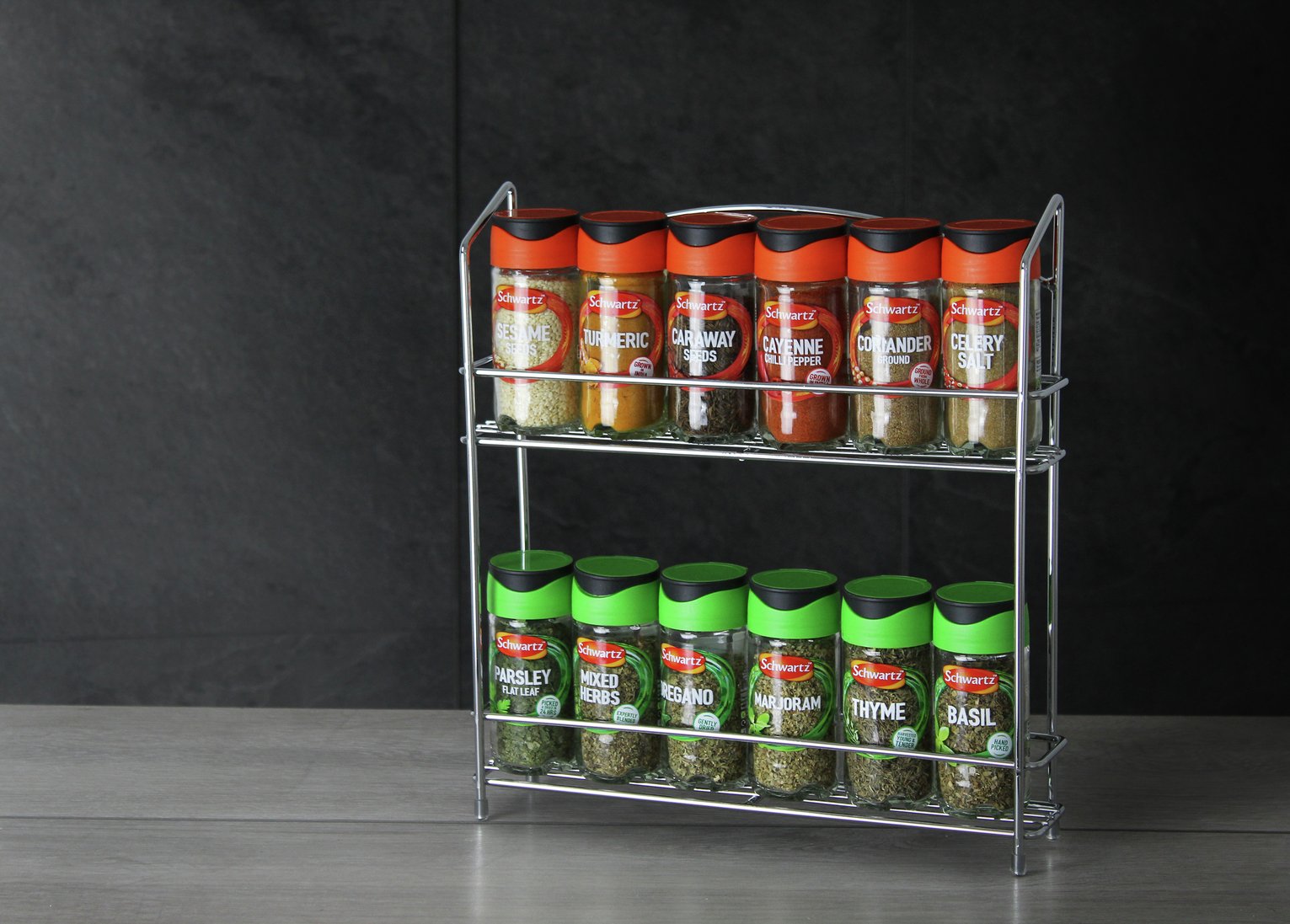 Argos Home Wall Mountable 12 Jar Spice Rack Reviews