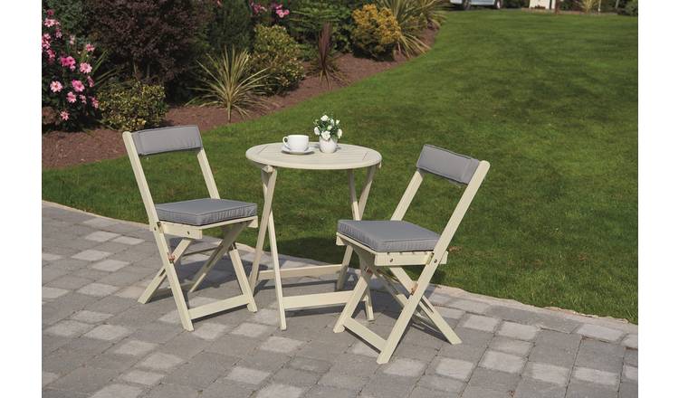 Argos grey bistro discount set