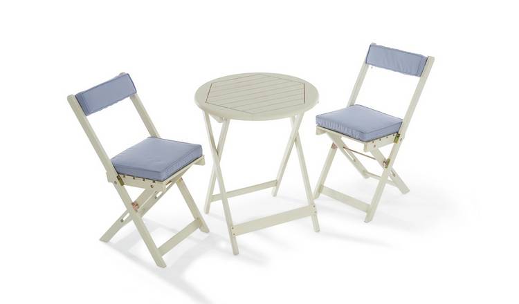 Buy Greenhurst Raffles Bistro Set Antique White Patio sets Argos