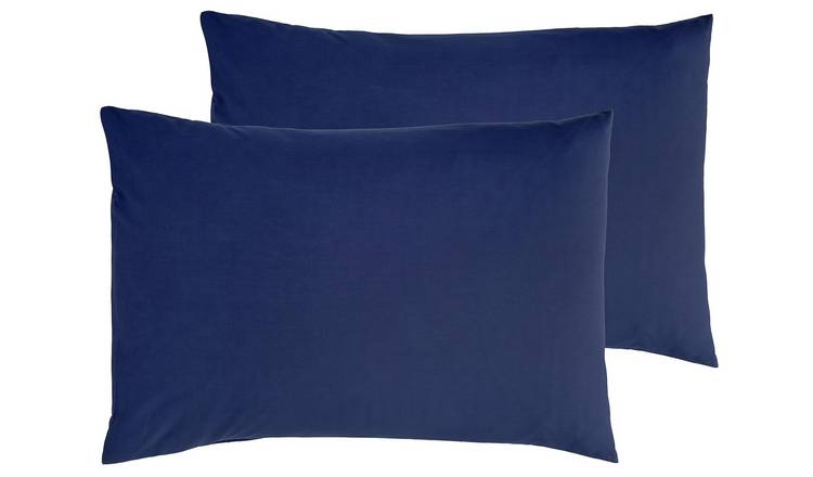 Royal blue outlet pillow case