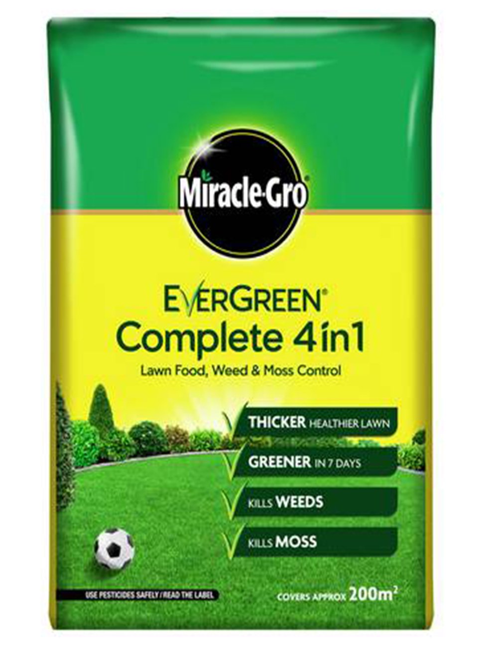 Miracle-Gro Evergreen Complete Lawn Feed Weed and Moss 7kg