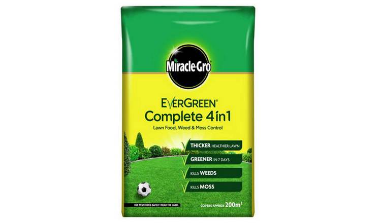 Miracle-Gro Evergreen Complete Lawn Feed Weed and Moss 7kg