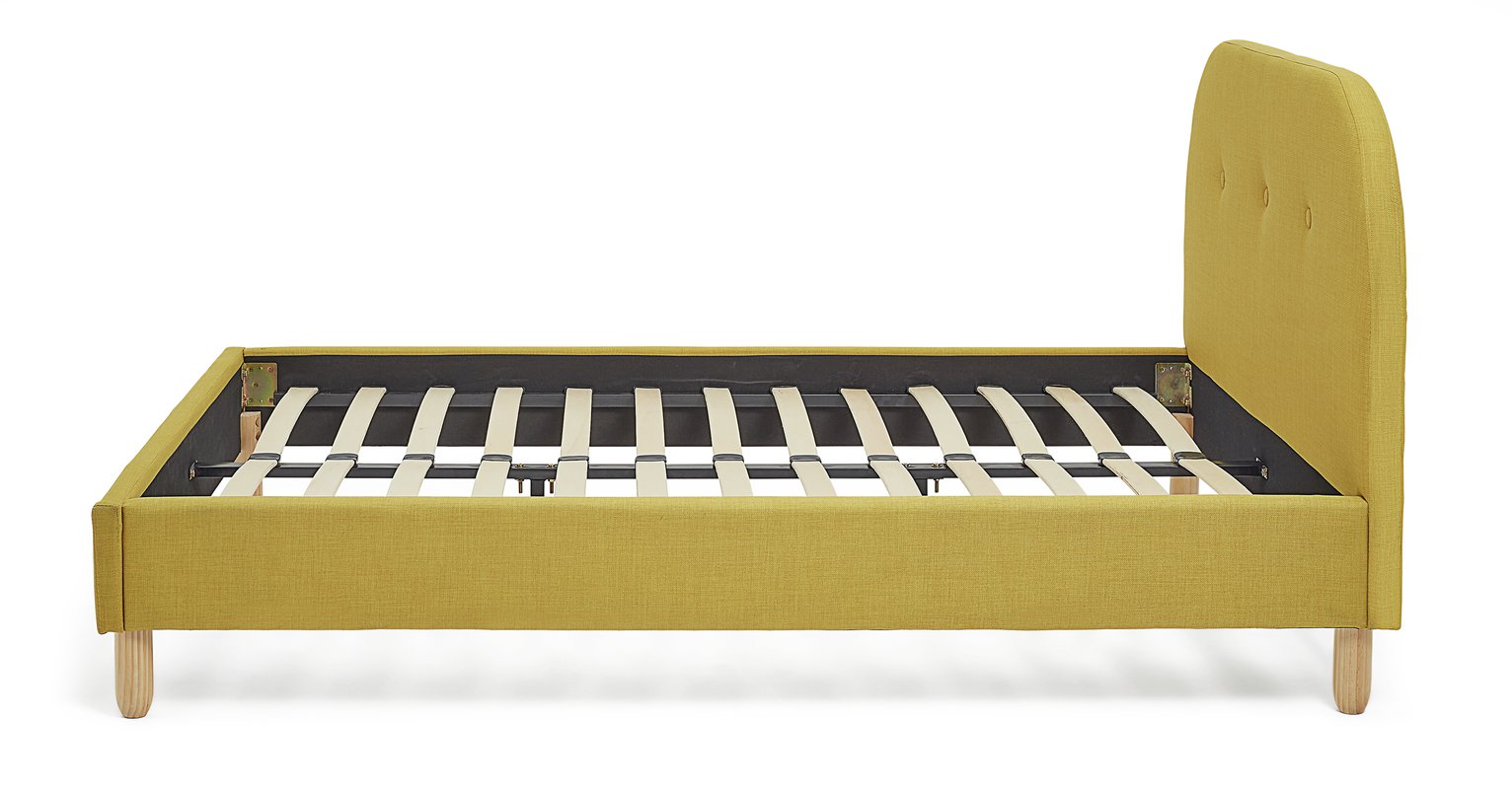 Argos Home Elin Mustard Small Double Bed Frame Reviews