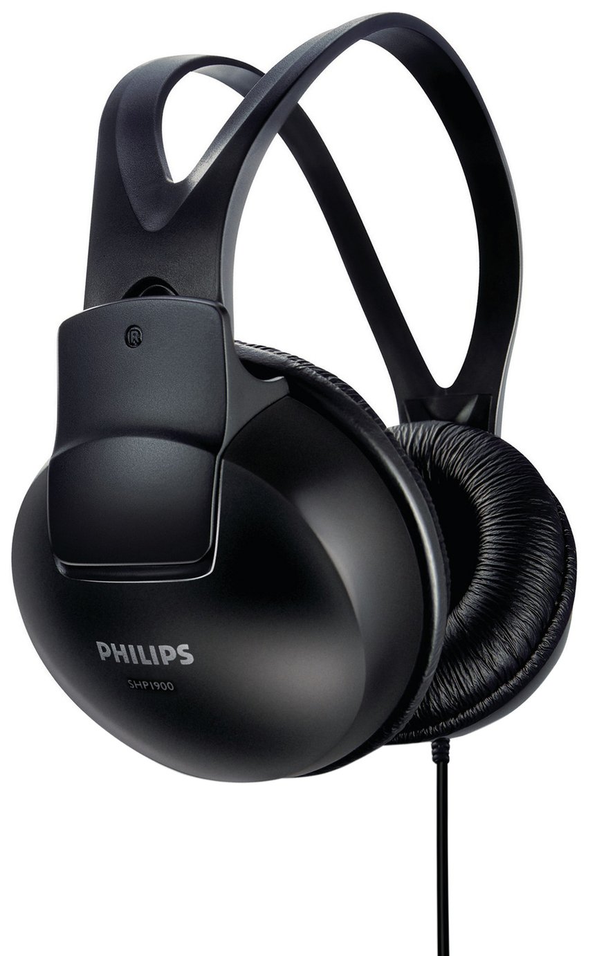 Philips SHP-1900 On-Ear Headphones - Black