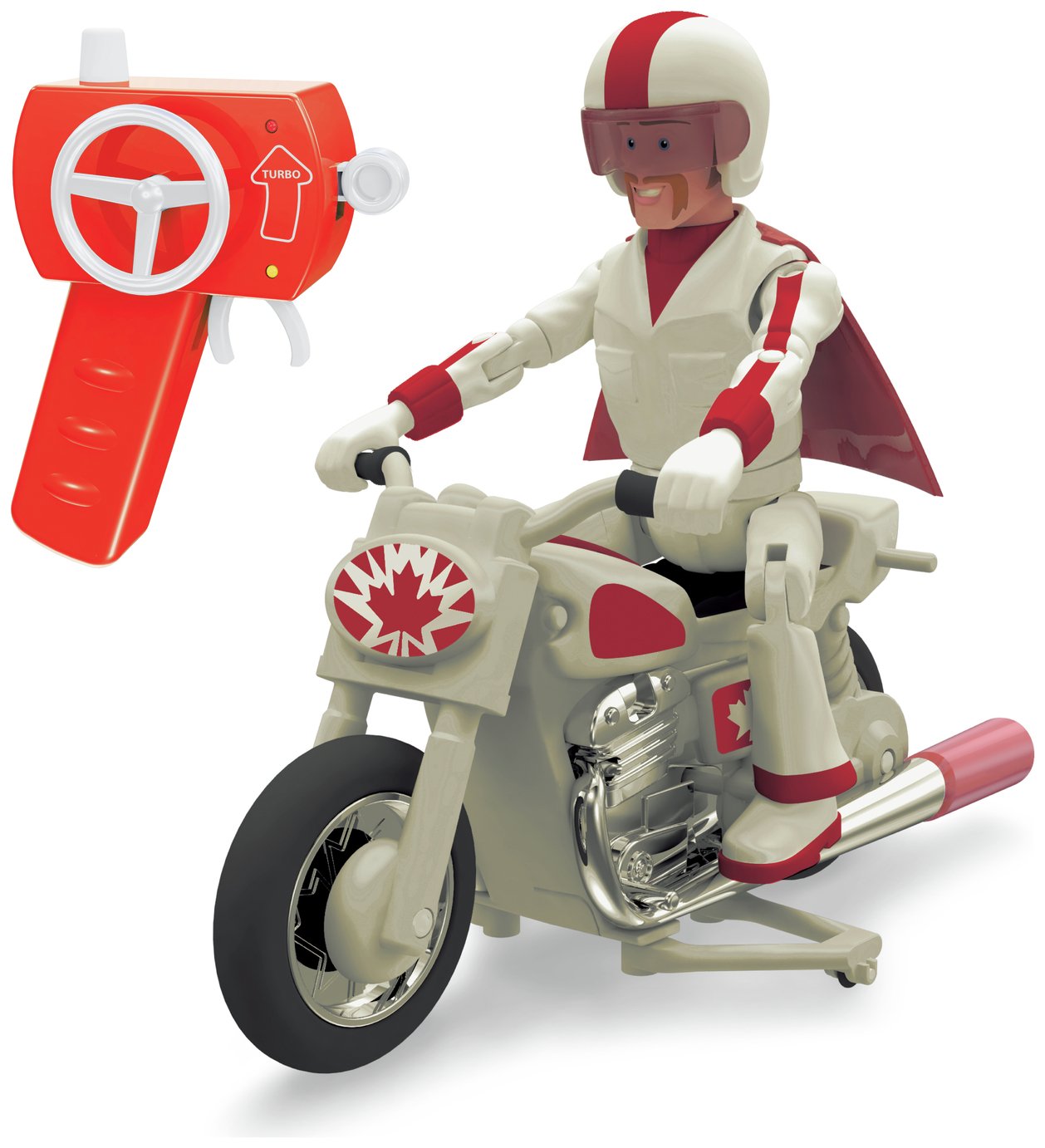 Toy Story 4 RC Duke Caboom Motorcycle Playset