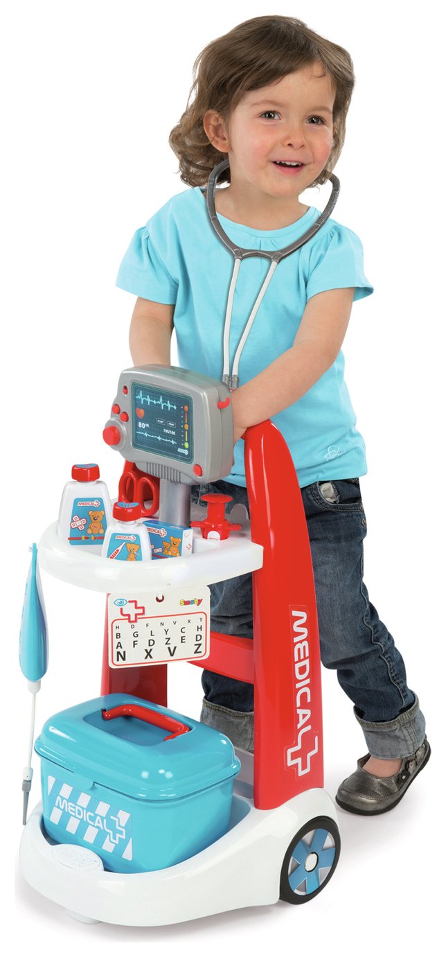 Smoby Medical Rescue Trolley