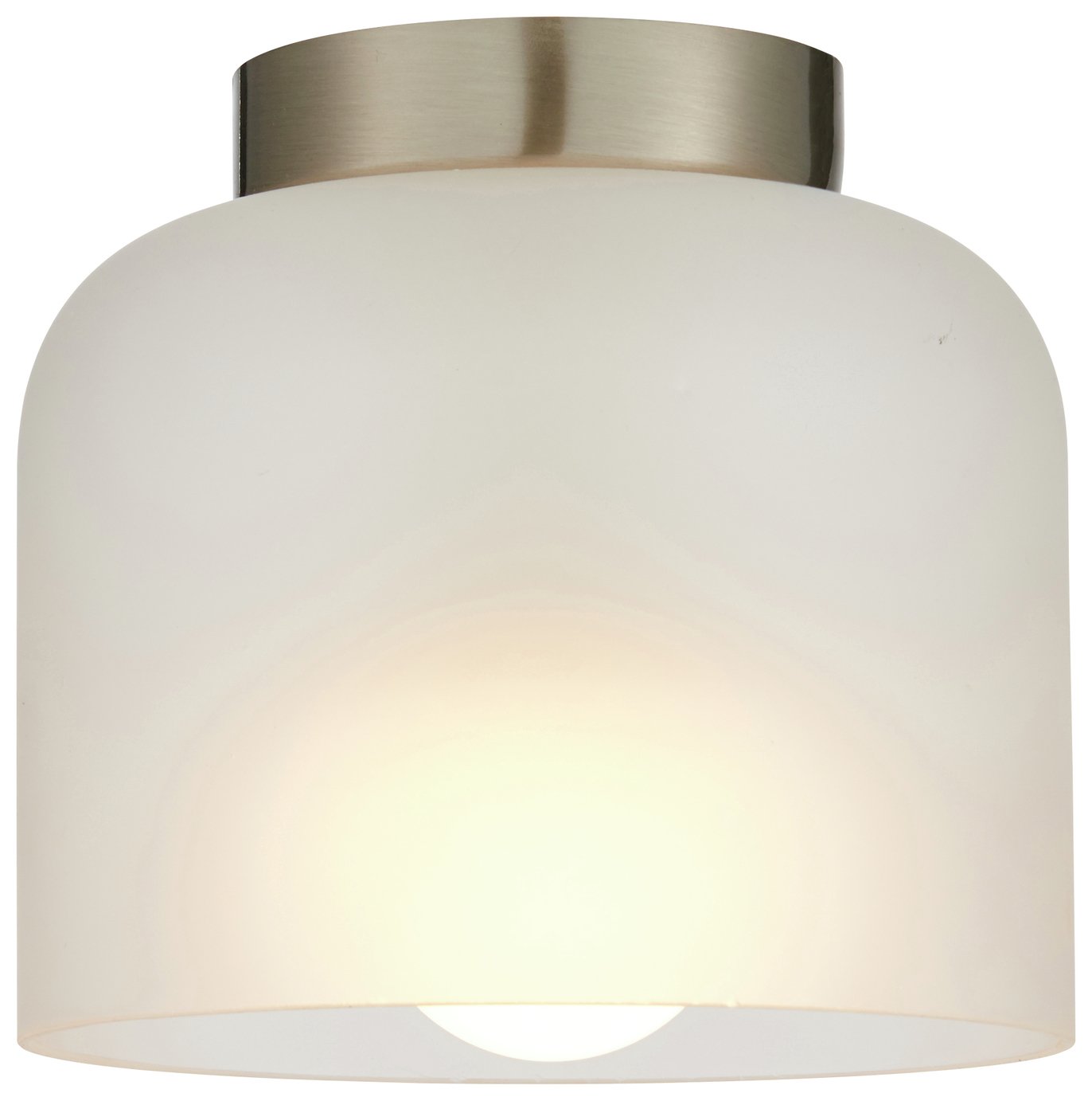 Argos Home Miri Glass Flush Ceiling Light