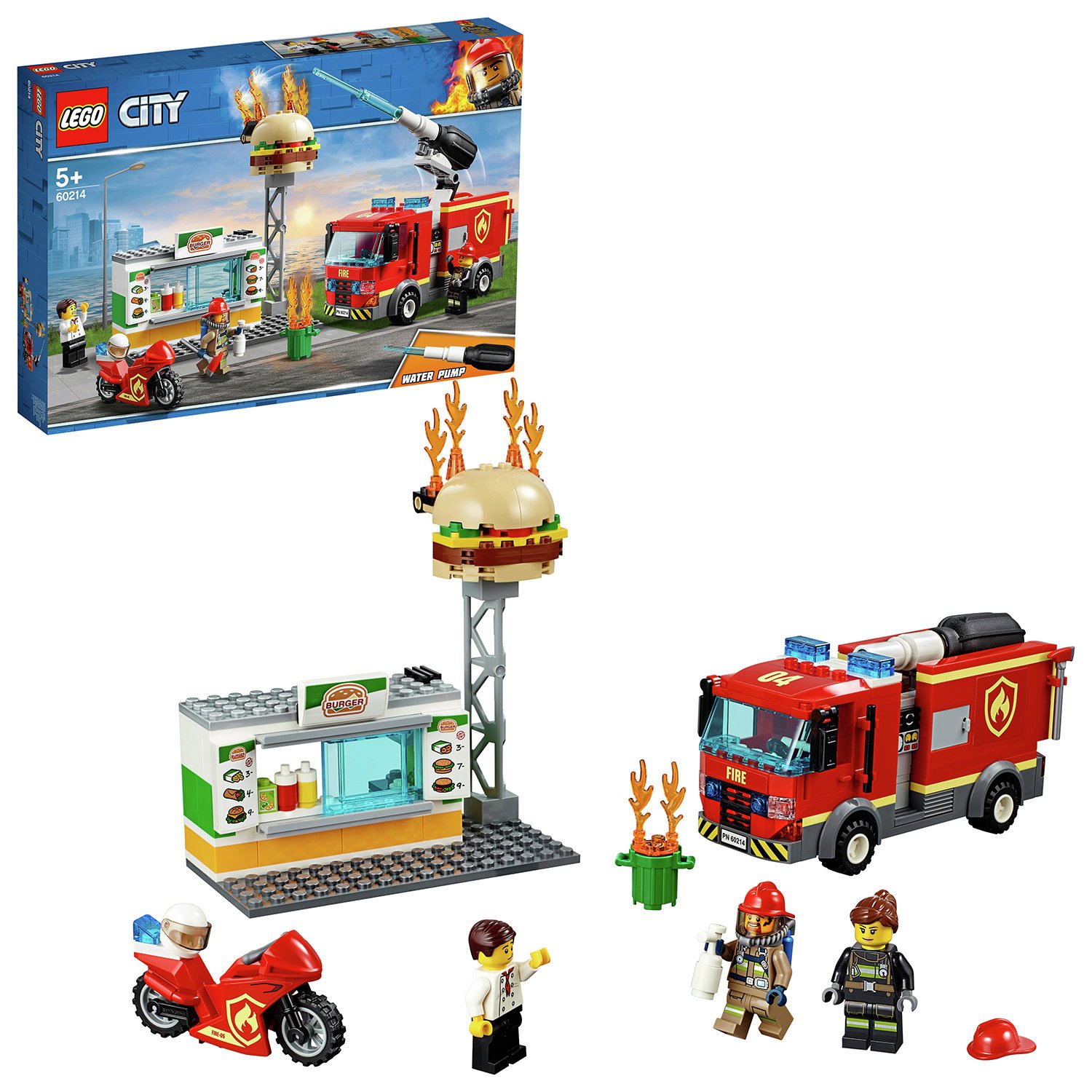 lego fire engine set