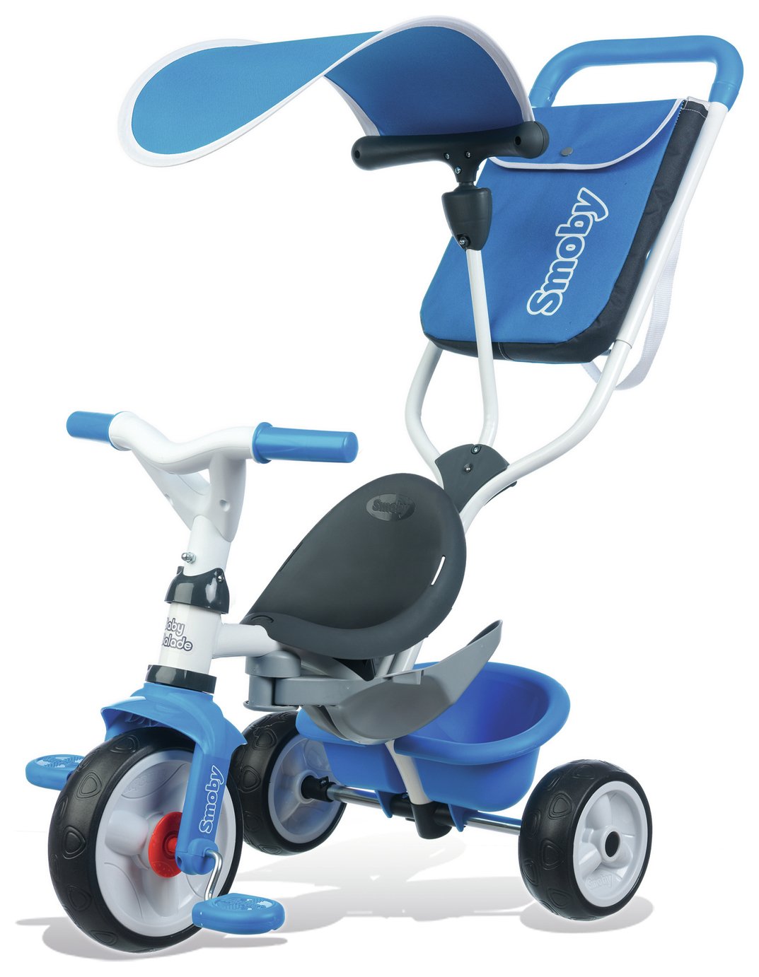 triciclo smoby azul