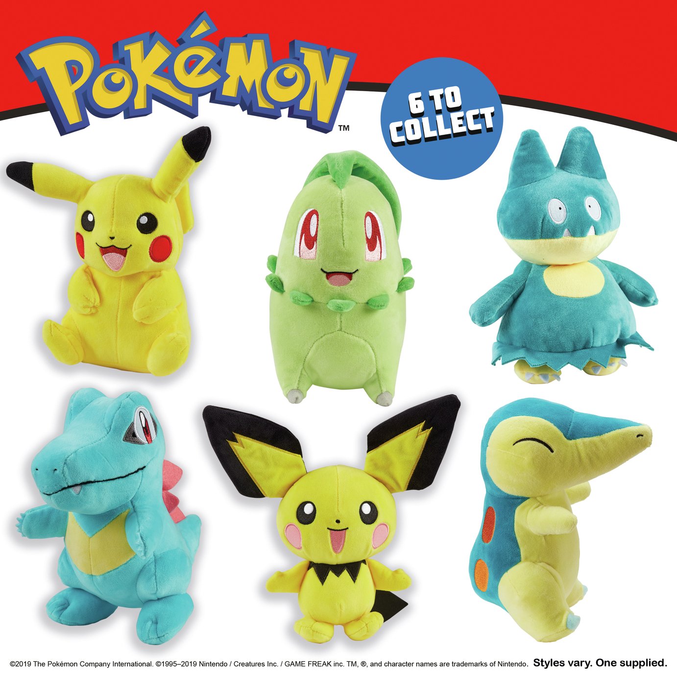 Pokemon 8inch Soft Toy Assortment