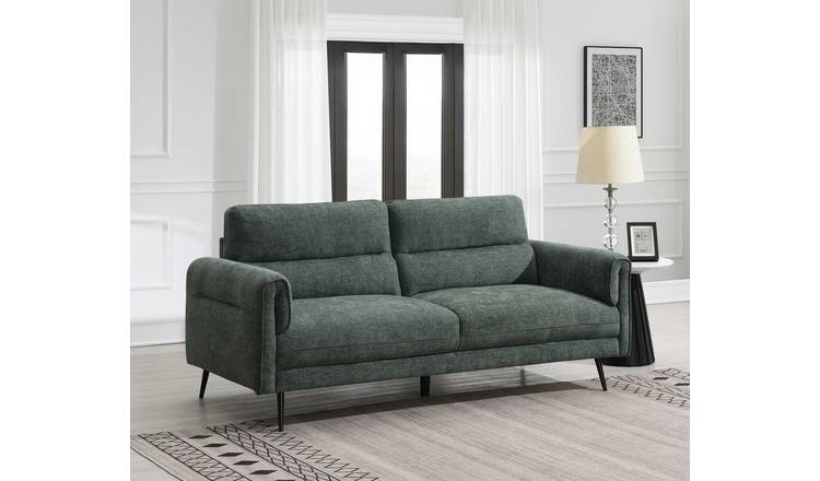 Sofa Source Langley 3 Seater Sofa - Moss Green