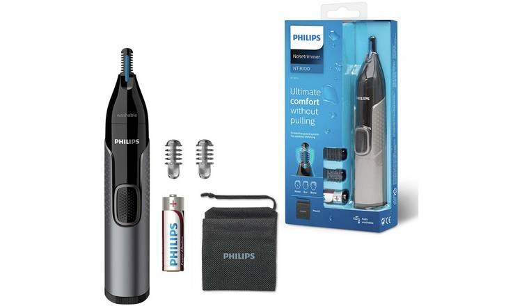 PHILIPS NT3650/16 Series 3000 Waterproof Nose and Ear Trimmer