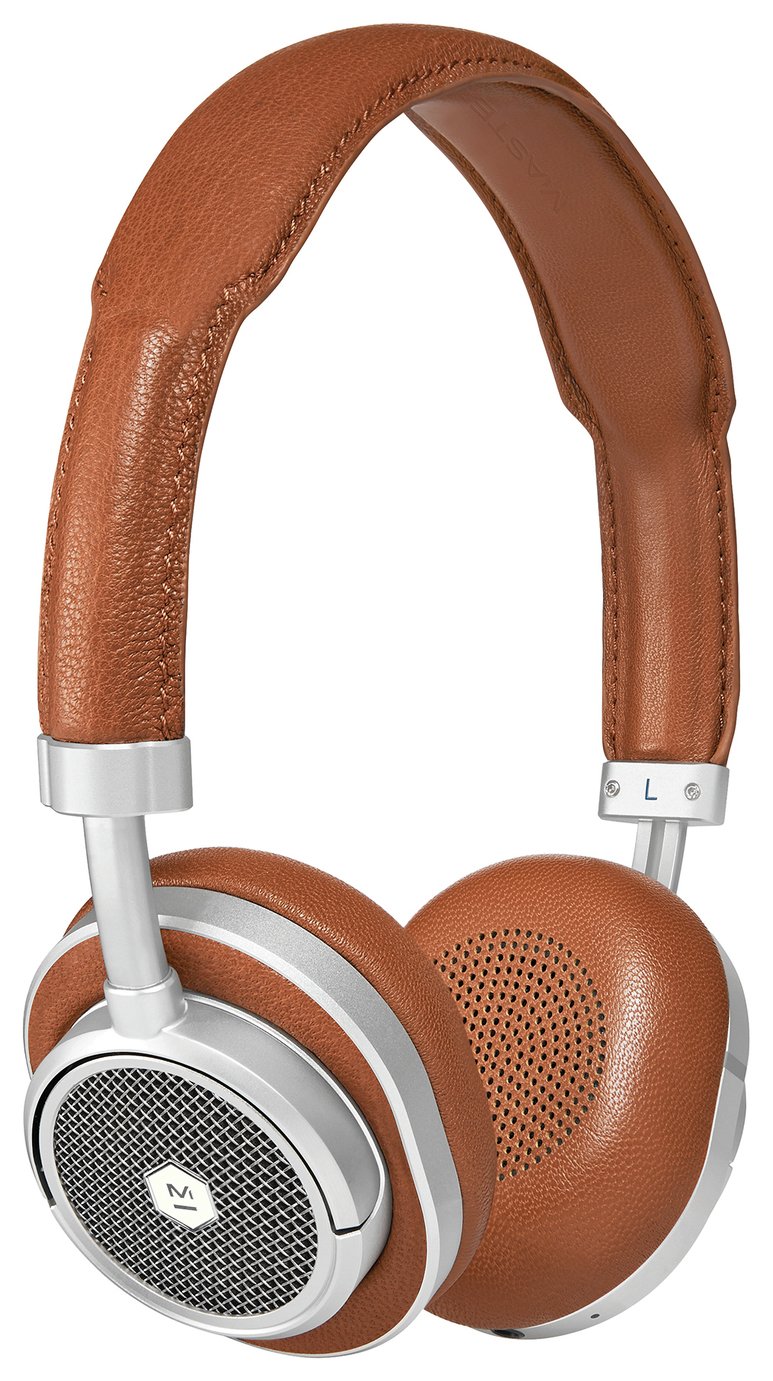 Master & Dynamic MW50+ On/Over Ear Wireless Headphones-Brown