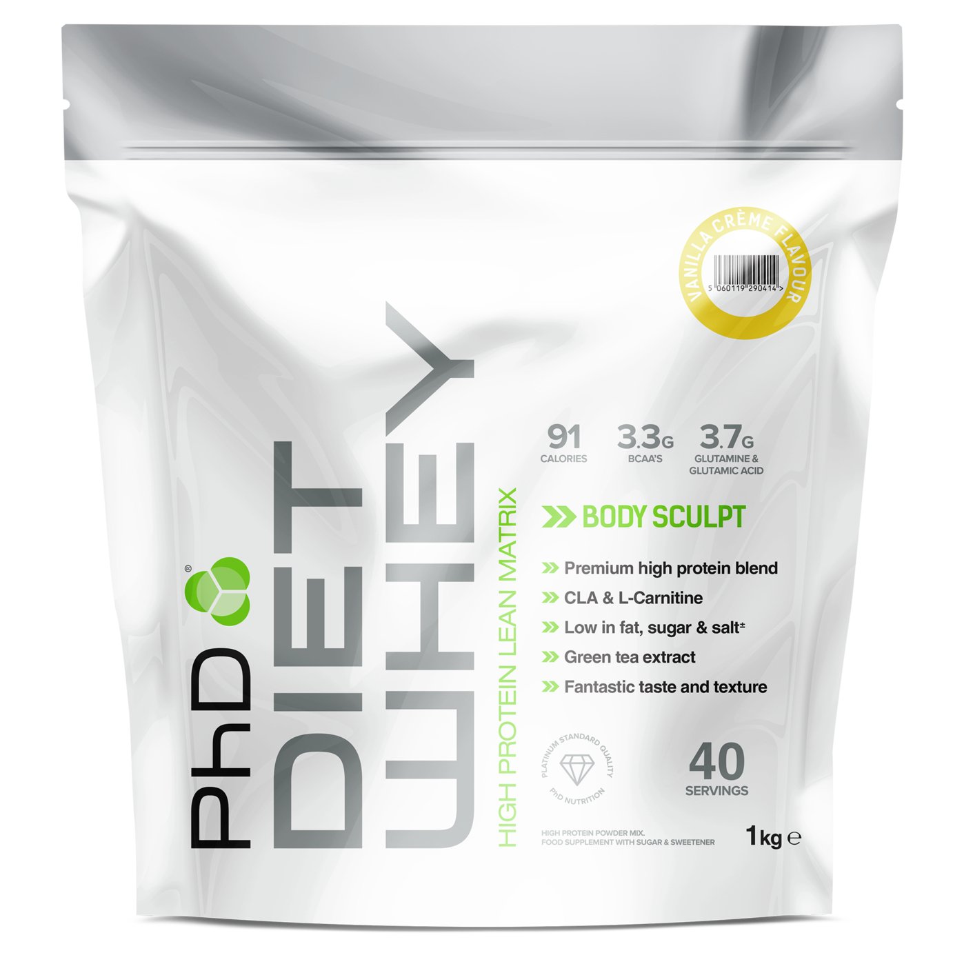 PHD Vanilla Diet Whey - 1kg