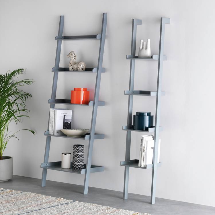 Habitat Jessie Ladder Shelf - Grey 0
