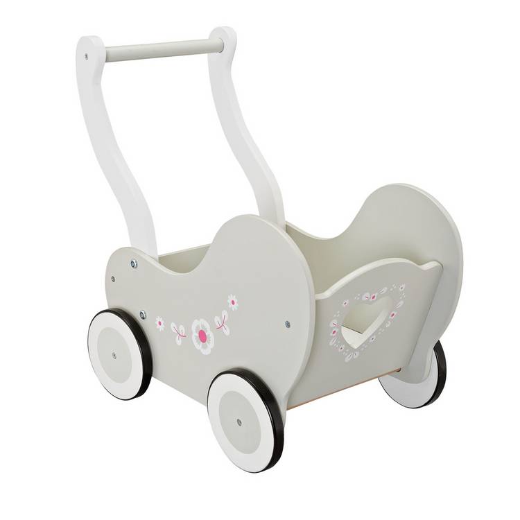 Chad Valley Babies to Love Wooden Dolls Pram 0