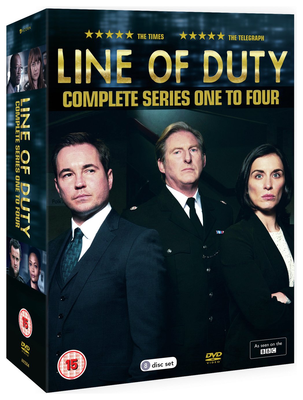 Line of Duty Series 1-4 DVD Box Set review