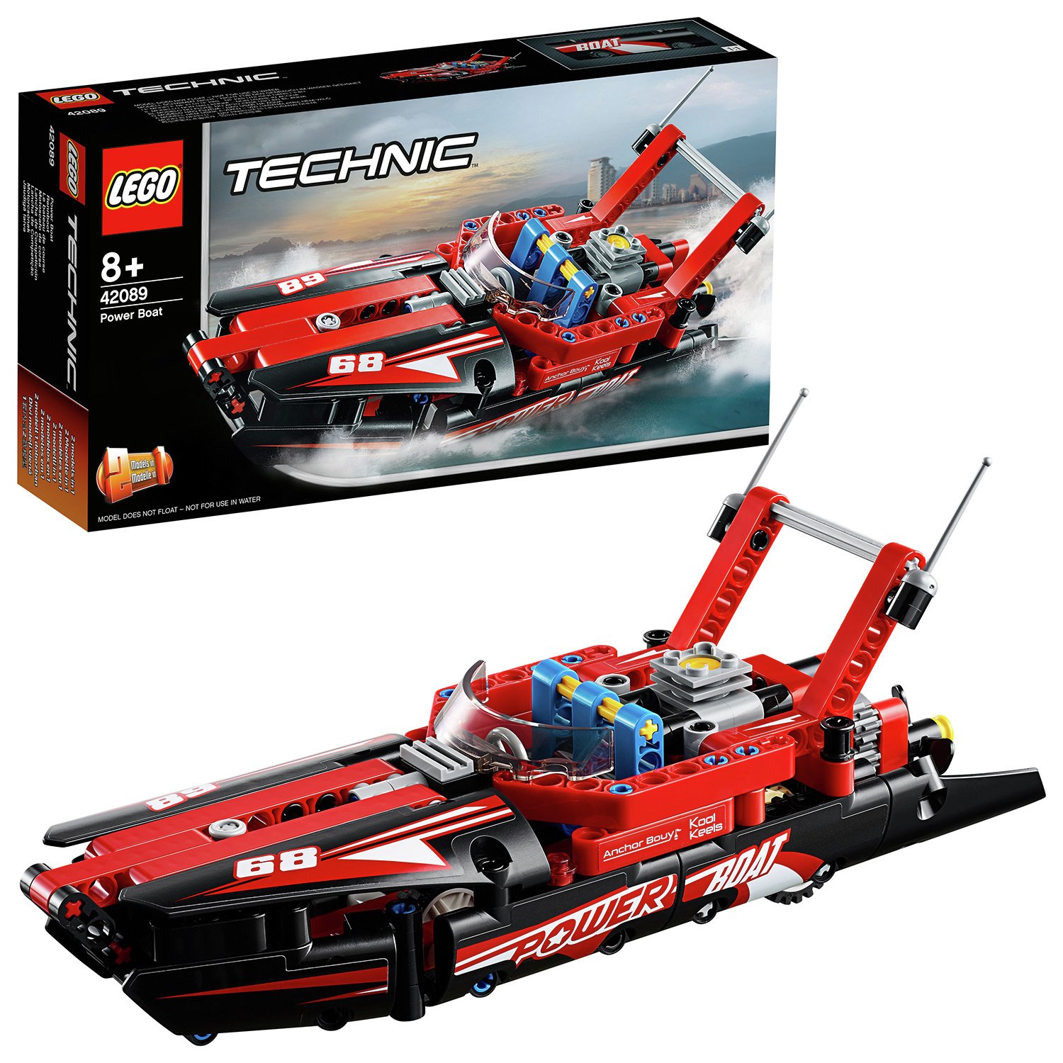 LEGO Technic Power Boat Building Set- 42089