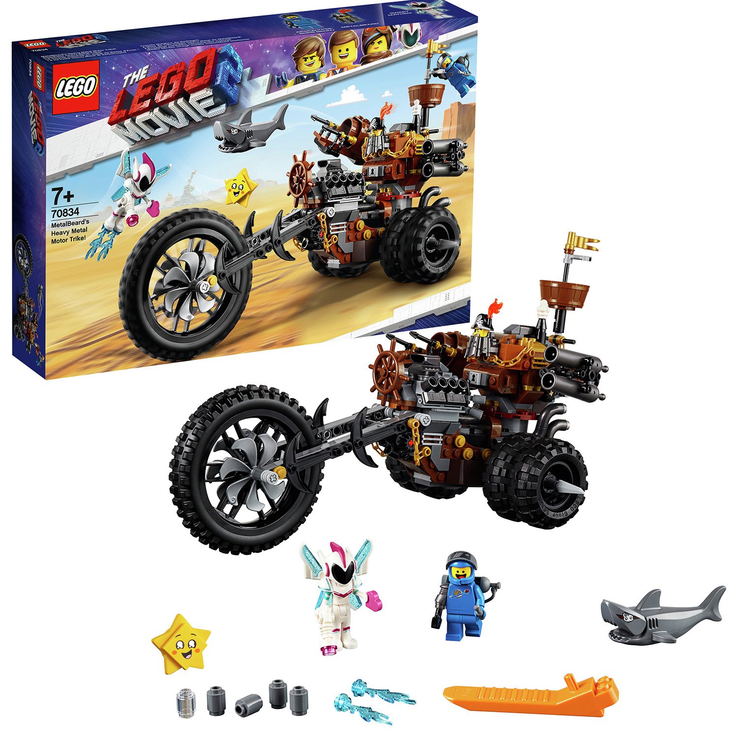 LEGO Movie 2 MetalBeard's HeavyMetal Motor Vehicle - 70834